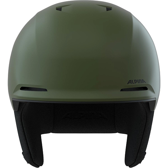 Горнолыжный шлем Alpina Brix Olive Matt - Фото 2 большая