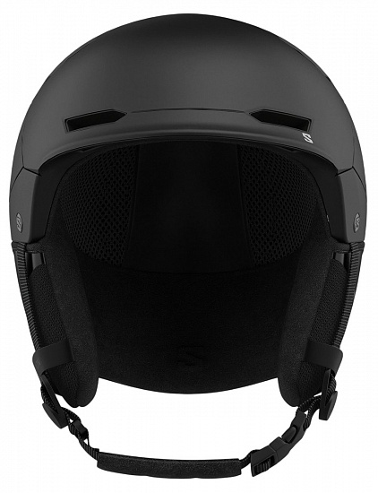 Горнолыжный шлем Salomon Husk Pro Mips Black - Фото 2 большая