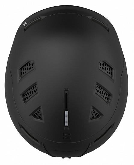 Горнолыжный шлем Salomon Husk Pro Mips Black - Фото 4 большая