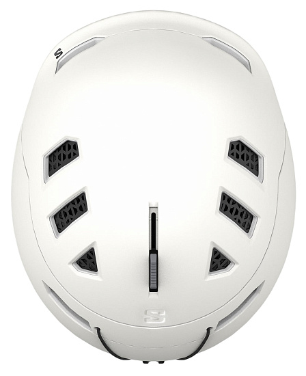 Горнолыжный шлем Salomon Husk Pro Mips White - Фото 4 большая