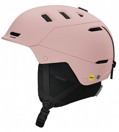 Горнолыжный шлем женский Salomon Husk Pro Mips Heavenly Pink - Фото 1 большая