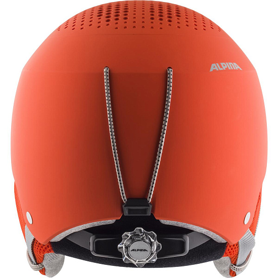 Горнолыжный шлем детский Alpina Zupo Pumpkin-Orange Matt - Фото 3 большая