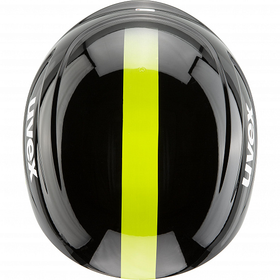 Горнолыжный шлем Uvex Race + Black/Lime - Фото 4 большая