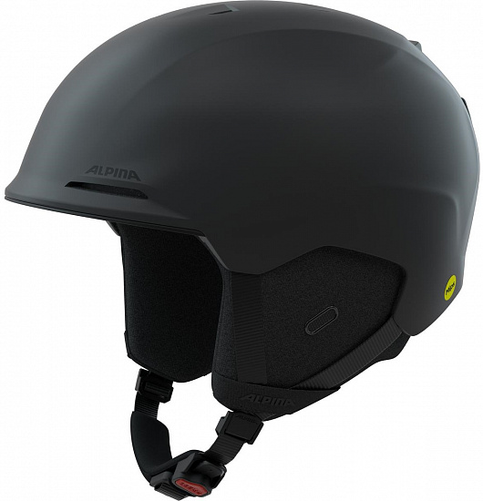 Горнолыжный шлем Alpina Kroon Mips Black Matt - Фото 1 большая