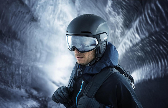 Горнолыжный шлем Alpina Alto V Black Matt - Фото 5 большая