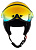 Горнолыжный шлем Kask Montecarlo Visor Yellow - Фото 2 малая