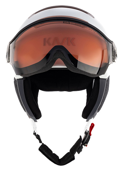 Горнолыжный шлем Kask Chrome Photo White/Pink Gold - Фото 2 большая