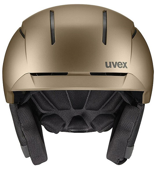 Горнолыжный шлем Uvex Levitate MIPS Brown/Black Matt - Фото 3 большая