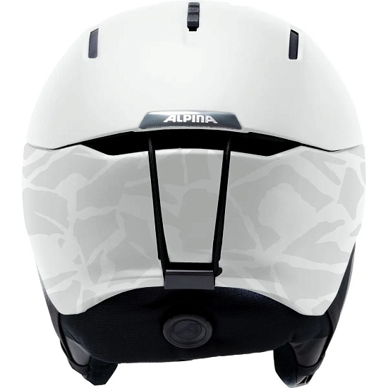 Горнолыжный шлем Alpina Nax White/Camo Matt - Фото 3 большая