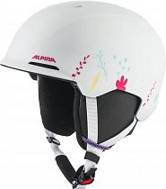 Горнолыжный шлем детский Alpina Brix Jr White Graphic Matt