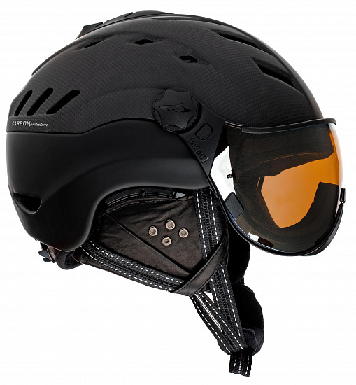 Горнолыжный шлем CP Camurai Carbon Carbon S.T./Black S.T. - Фото 1 большая