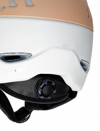 Горнолыжный шлем CP Cuma Peach S.T./White S.T. - Фото 3 большая