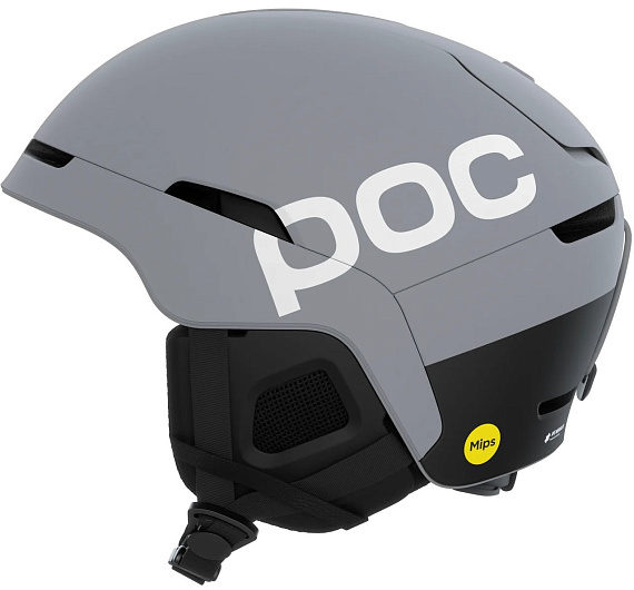 Горнолыжный шлем POC Obex Bc Mips Granite Grey Matt - Фото 1 большая
