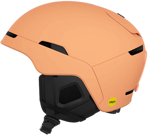 Горнолыжный шлем POC Obex Mips Apricot Sunstone Matt - Фото 1 большая