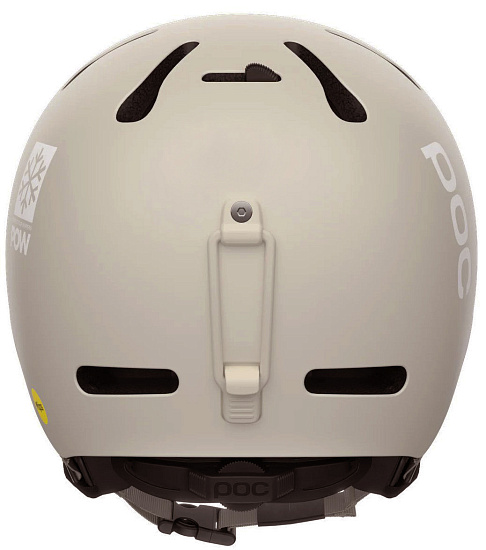 Горнолыжный шлем POC Fornix Mips Pow Jj Mineral Grey Matt - Фото 4 большая