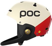Горнолыжный шлем POC Artic Sl Mips Rouge/Blanc