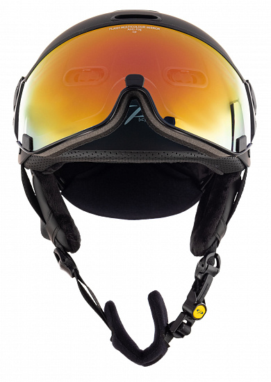 Горнолыжный шлем CP Carachillo Xs Black S.T./Black - Фото 2 большая