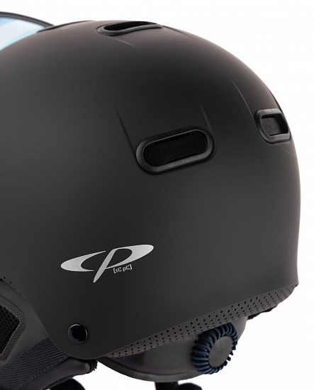 Горнолыжный шлем CP Carachillo Xs Black S.T./Black - Фото 4 большая