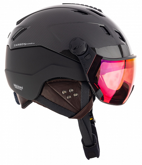 Горнолыжный шлем CP Corao+ Carbon Shiny/Black S.T. - Фото 1 большая