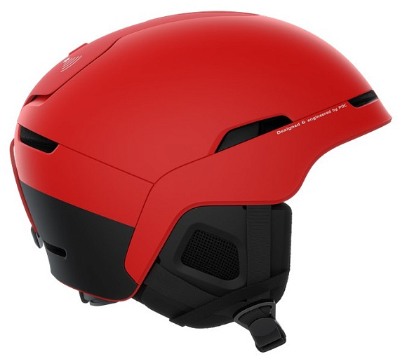 Горнолыжный шлем POC Obex BC MIPS Prismane Red Matt - Фото 3 большая