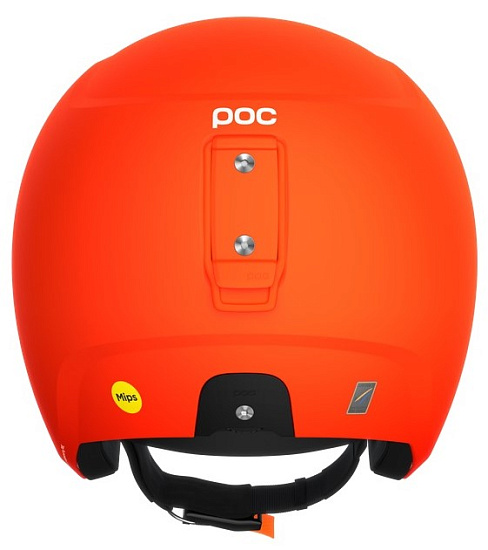 Горнолыжный шлем POC Skull Dura X MIPS Fluorescent Orange Matt - Фото 4 большая