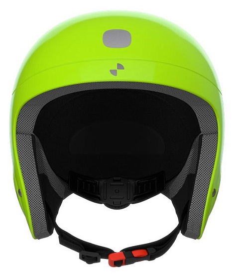 Горнолыжный шлем детский POC POCito Skull Fluorescent Yellow/Green - Фото 2 большая
