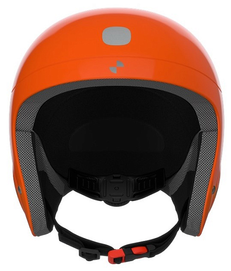 Горнолыжный шлем детский POC POCito Skull Fluorescent Orange - Фото 2 большая