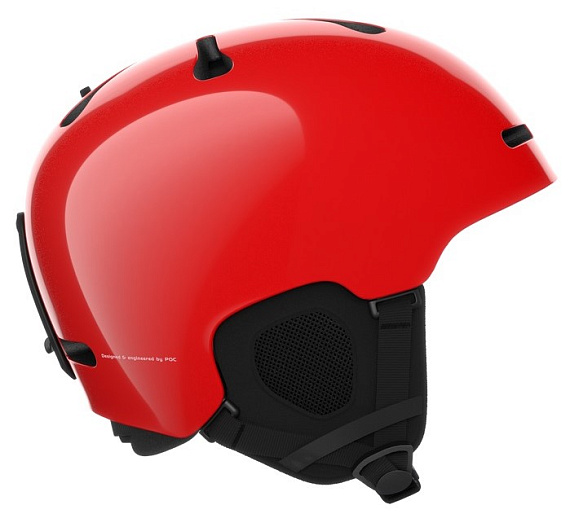 Горнолыжный шлем POC Fornix MIPS Prismane Red - Фото 3 большая