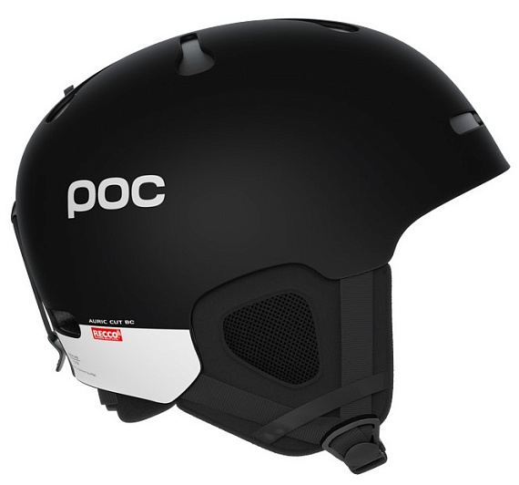 Горнолыжный шлем POC Auric Cut BC MIPS Uranium Black Matt - Фото 3 большая