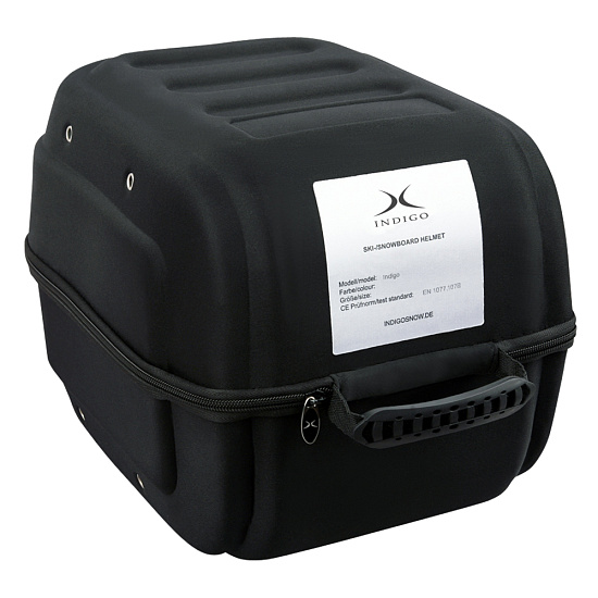 Горнолыжный шлем Indigo Core Titan Black - Фото 6 большая