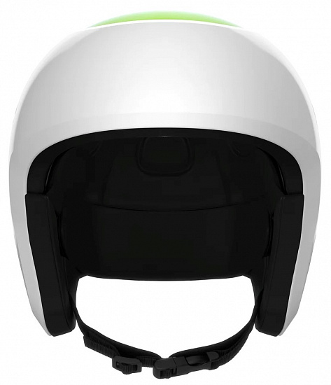 Горнолыжный шлем детский РОС Skull Dura Jr Hydrogen White/Fluorescent Yellow/Green - Фото 2 большая