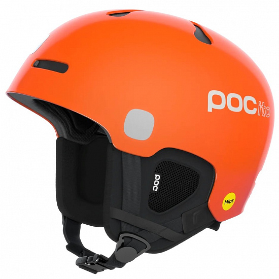 Горнолыжный шлем детский РОС POCito Auric Cut MIPS Fluorescent Orange - Фото 1 большая