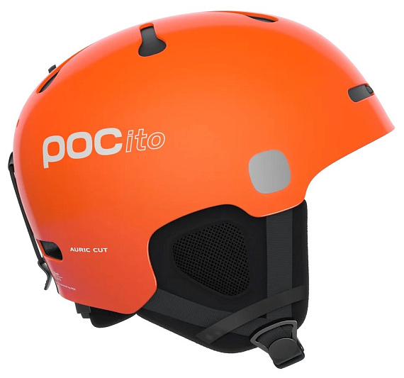 Горнолыжный шлем детский РОС POCito Auric Cut MIPS Fluorescent Orange - Фото 3 большая
