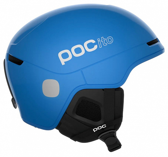 Горнолыжный шлем детский РОС POCito Obex MIPS Fluorescent Blue - Фото 3 большая