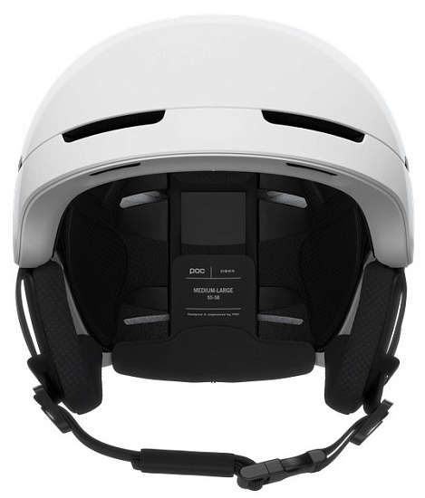 Горнолыжный шлем POC Obex MIPS Hydrogen White - Фото 2 большая