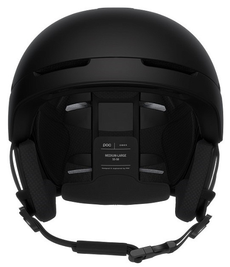 Горнолыжный шлем POC Obex MIPS Uranium Black Matt - Фото 2 большая