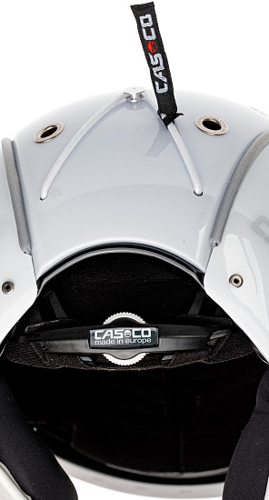 Горнолыжный шлем Casco SP-3 Airwolf White - Фото 4 большая