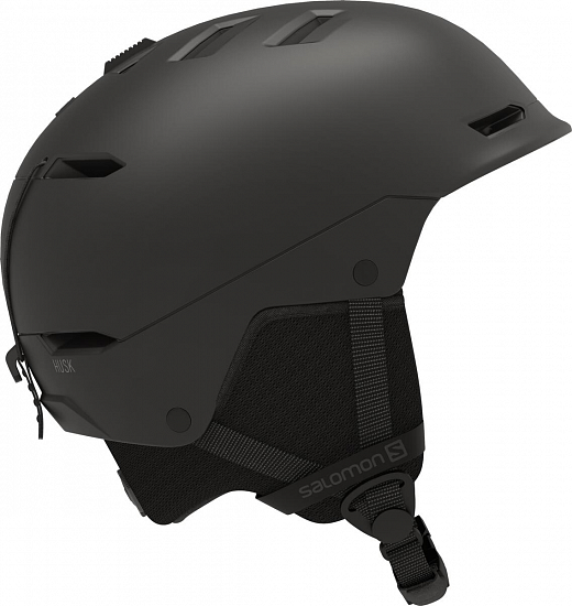 Горнолыжный шлем Salomon Husk Black - Фото 1 большая