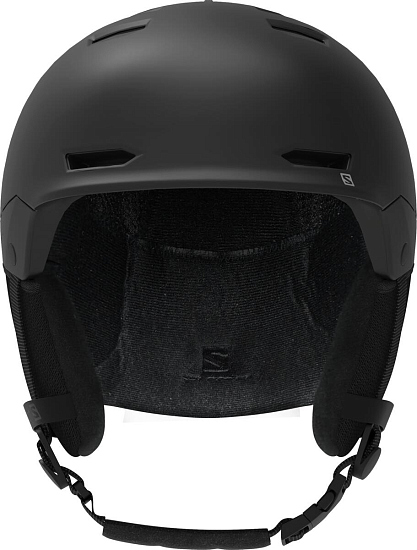 Горнолыжный шлем Salomon Husk Black - Фото 2 большая