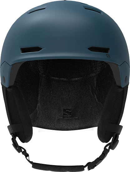 Горнолыжный шлем Salomon Husk Mallard Blue - Фото 2 большая
