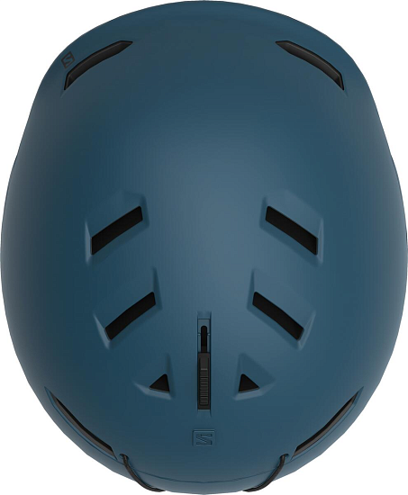 Горнолыжный шлем Salomon Husk Mallard Blue - Фото 3 большая