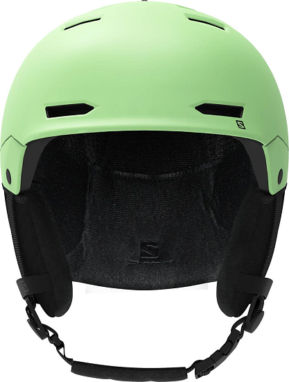 Горнолыжный шлем Salomon Husk Neon Pastel Green - Фото 2 большая
