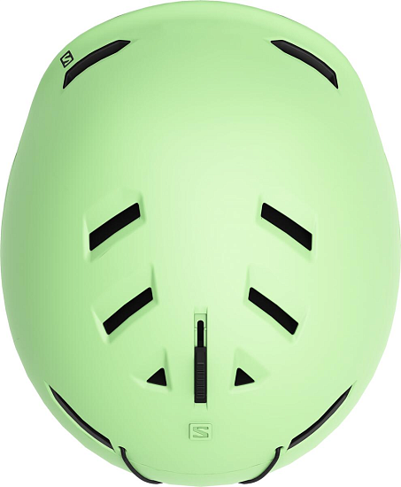 Горнолыжный шлем Salomon Husk Neon Pastel Green - Фото 4 большая