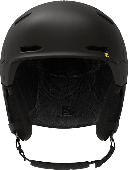 Горнолыжный шлем Salomon Husk Pro Black - Фото 2 большая