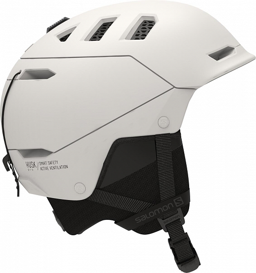 Горнолыжный шлем Salomon Husk Pro White - Фото 1 большая