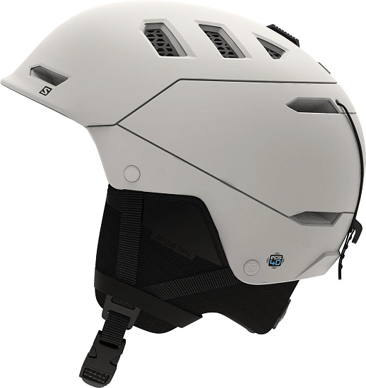 Горнолыжный шлем Salomon Husk Pro White - Фото 3 большая