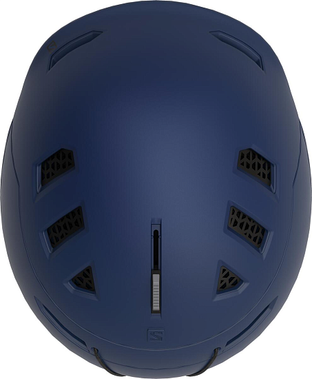 Горнолыжный шлем Salomon Husk Pro Estate Blue - Фото 3 большая