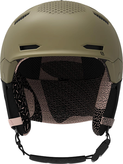 Горнолыжный шлем Salomon Husk Prime Olive - Фото 2 большая