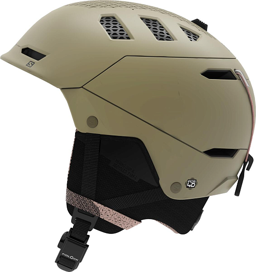 Горнолыжный шлем Salomon Husk Prime Olive - Фото 3 большая