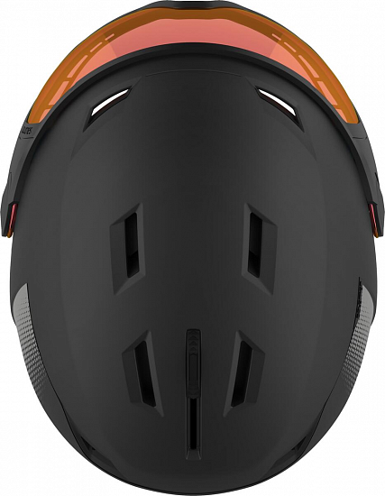 Горнолыжный шлем Salomon Pioneer Lt Visor Sigma Goji Re - Фото 4 большая